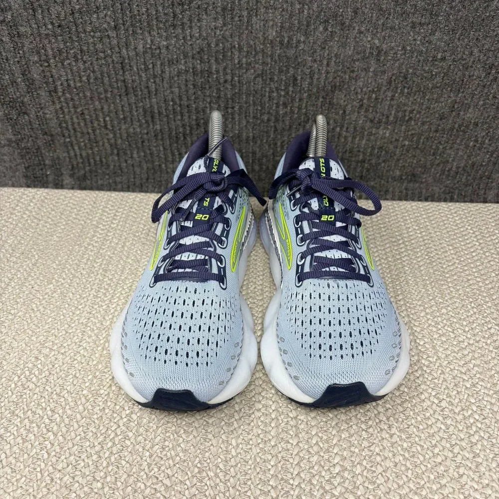 Brooks Glycerin GTS 20 Light Blue Peacoat Nightlife Running Shoes Women’s 7 B